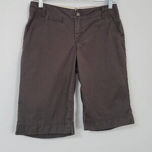 Banana Republic Outlet Brown Bermuda Walking Shorts Size 2 - 2007 Y2K Preppy